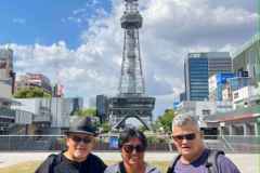 Mana, Ave and Pete at MIRAI TOWER, Nagoya