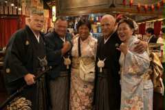 The JAG Crew at a Nagoya Izakaya