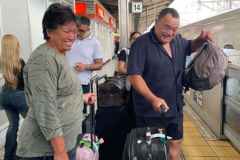 Boarding The Shinkansen