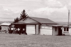 Pukai wharekai at Oruarahi marae on Matakana Island