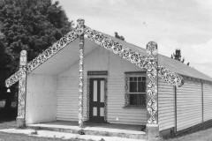 Te Rangihouhiri wharenui at Oruarahi marae on Matakana Island