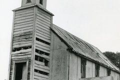 The original St Joseph's Catholic Church on Matakana Island.
