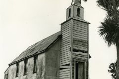 The original St Joseph's Catholic Church on Matakana Island.