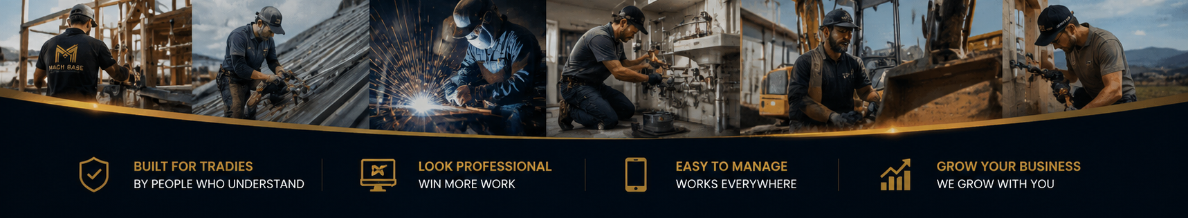 MACH BASE Trades and Contractors Footer Banner